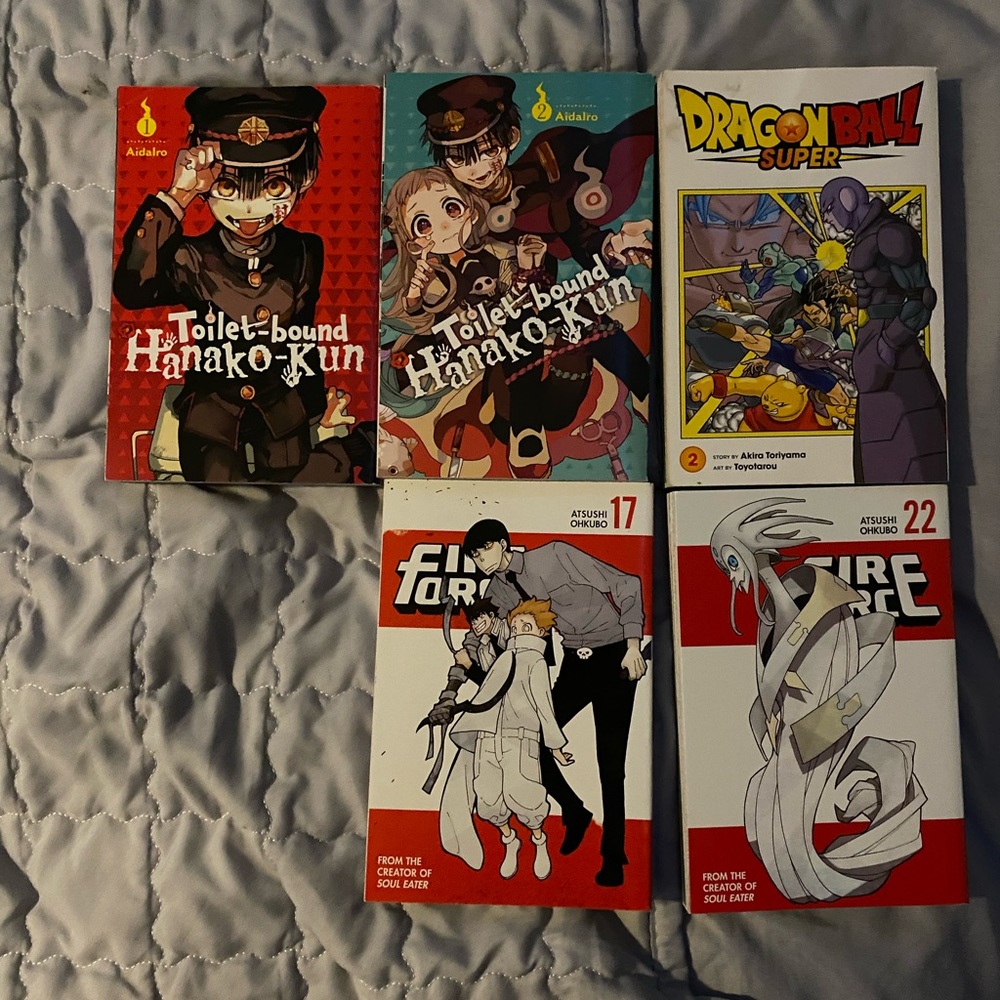 Manga volumes